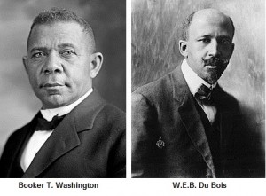 CU Blog - A Lesson in History - Booker T versus DuBois - Photo Combined